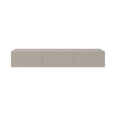 Kishon Wall-Mounted TV Stand for TVs up to 55" with Storage Cabinets