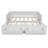 Wooden Daybed With Trundle Bed And Two Storage Drawers , Extendable Bed Daybed,Sofa Bed With Two Drawers-303117002