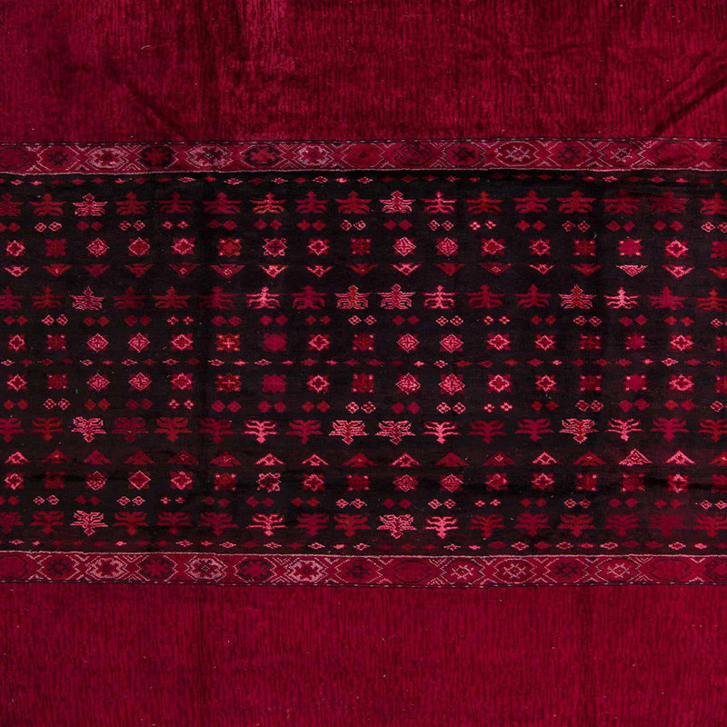 Tapis abstrait moderne 5115, Carré 5 pi