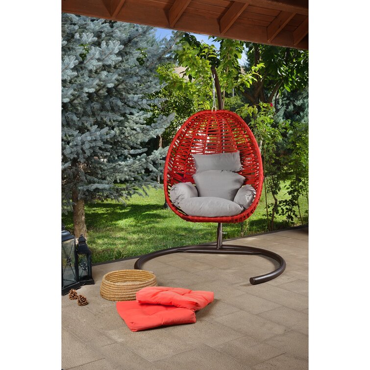 Mistana™ Fincham Lampman Hanging Basket Swing Chair (Stand Not Included) &  Reviews