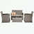 Coussin beige / structure grise est en rupture de stock