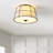 Westling Fabric Flush Mount