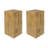 Wood-Look Square-Column MGO End Table,  H27.75",Wood-Like Distressed Finish, Mix With Different Heights, Indoor Outdoor Use-967297059
