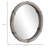 Kyng Solid Wood Round Mirror with Hooks