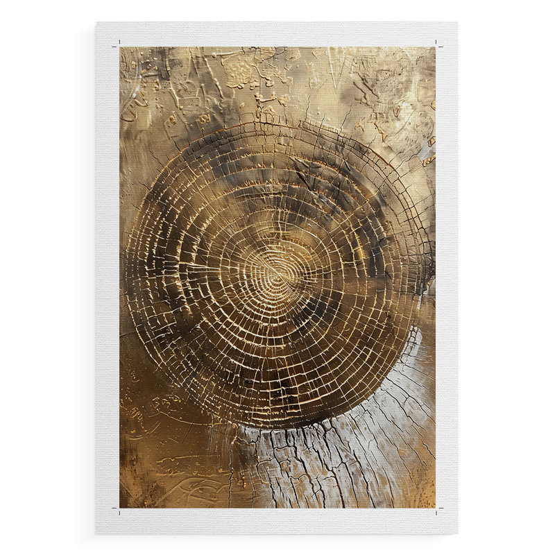 Série ABSTRACT CLxxviii - impression sur toile seulement - non encadrée, H 18 po x l 12 po