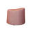 CRESCENT PUFF OTTOMAN - RED