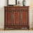 Walnut Solid Wood Shoe Storage Bench