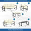 Ensemble de meubles de patio 7 pièces en aluminium, canapé de conversation 9 places avec table en verre et repose-pieds-1774048820-1774048823