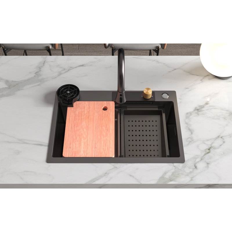 1 Bowl Drop-in Kitchen Sink