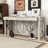 60-Inch Wood Console Table with Spacious Drawers, X-Leg Design-788878809