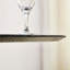 46.45 Inch Black Mid-Century Modern Round MDF Dining Table For Dining Room