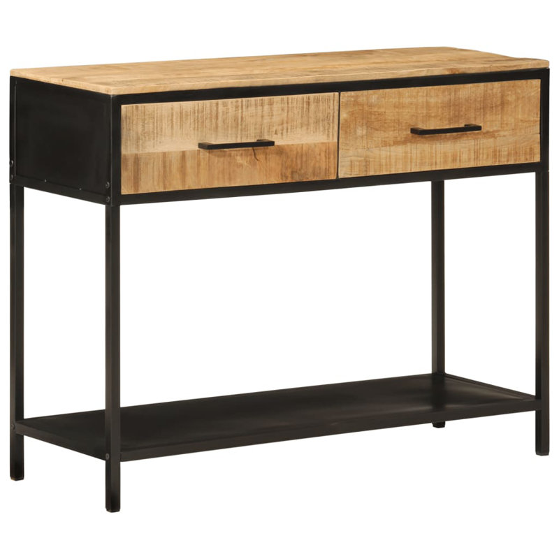 Jeresa 100cm Solid Wood Top Console Table