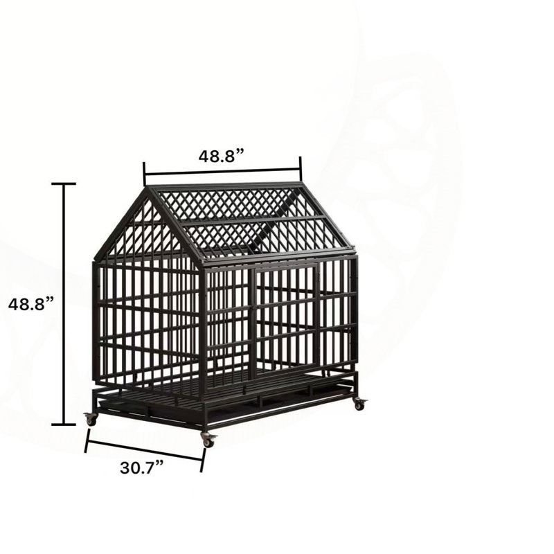 Versatile Folding Dog Crate with Special Design for Large Dogs