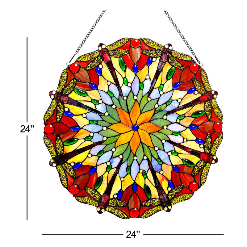 Vitrail de fenêtre Tiffany