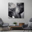 «Nose to Nose», impression sur toile tendue