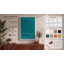 Swiss Modernism Minimalist 1 Piece Wrapped Canvas Wall Art-498476331-498476334