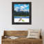 Cadre photo rustique en bois de pin brun, cadre photo, cadre artistique-433413390-433413386