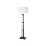 58'' Dark Traditional Floor Lamp