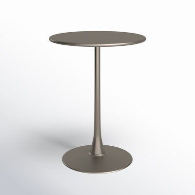 Table de bar en acier thermolaqué Kevyn