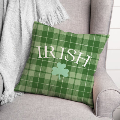 Plaid Throw Pillow
