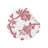 Arcadia Toile Round Placemat