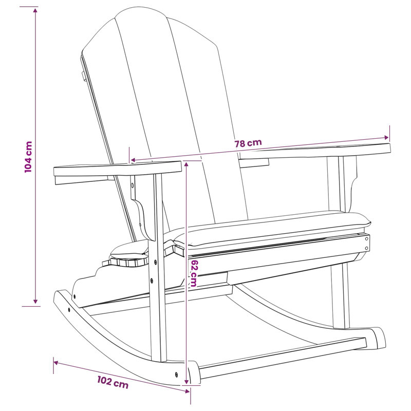 Outdoor Adirondack Chair