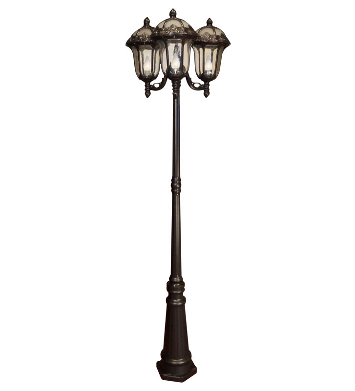 Morningside Drive Lamp Post (Full), Seedy, Oil Rubbed Bronze