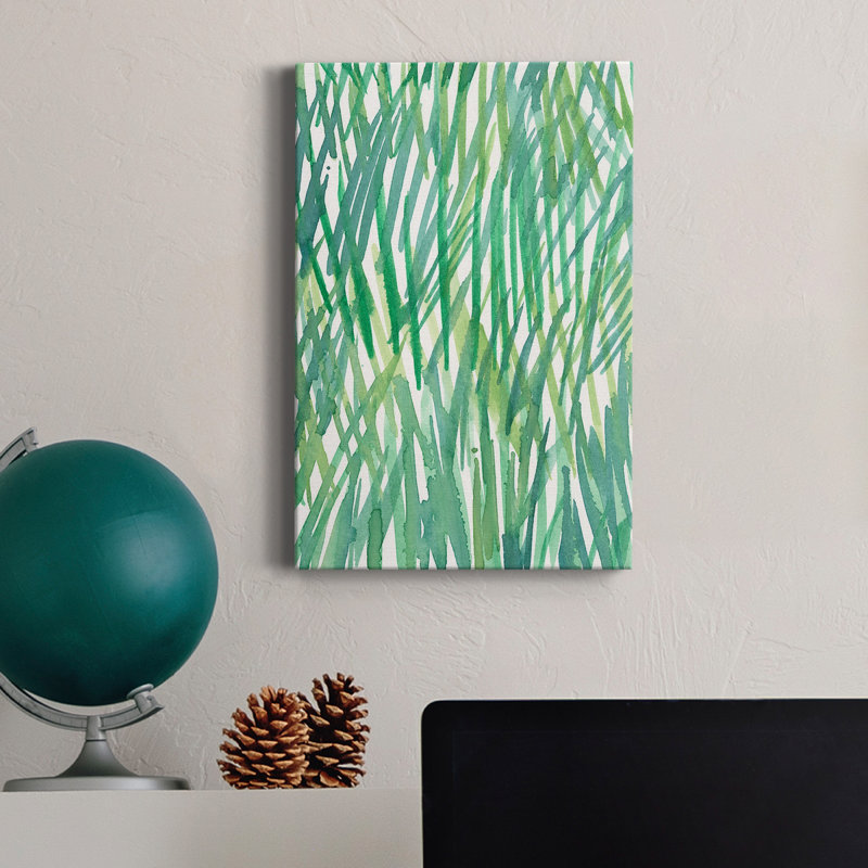 Just Grass I - imprimé, H 48 po x l 32 po x P 1 po, Toile tendue