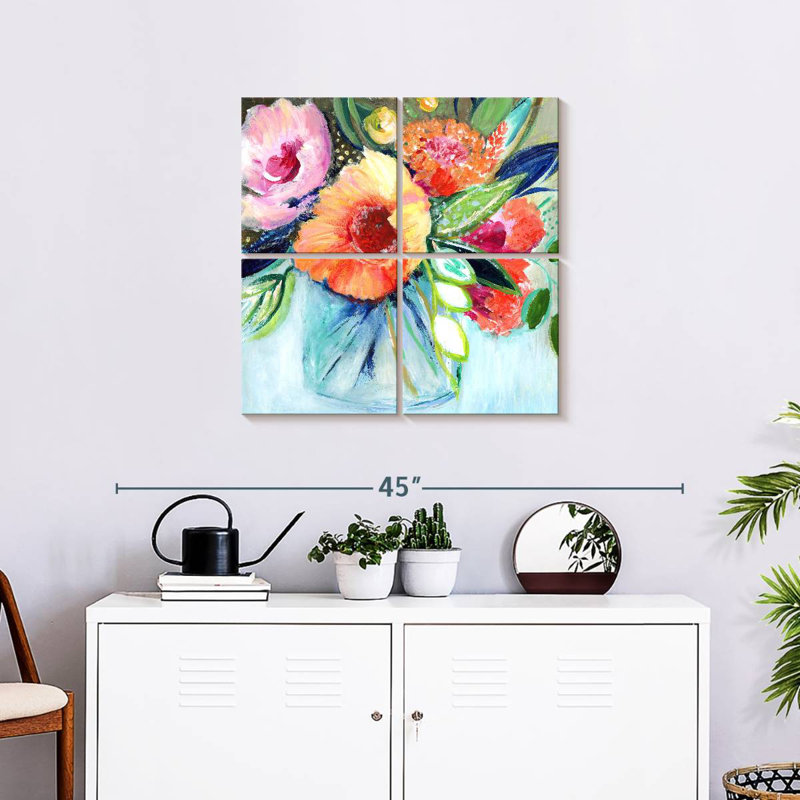 Fleurs Harnek Fantasy, H 26 po x l 26 po