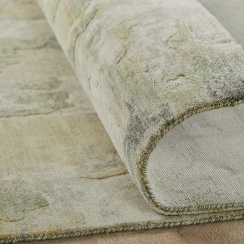 Wool Area Rug, Rectangle 5' x 7'