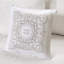 Ensemble de lit de jour 6 pièces - Bord réversible blanc festonné, pour une nuit de sommeil, matelas simple, housse, taies décoratives et housse de coussin décorative de style élégant, taille,