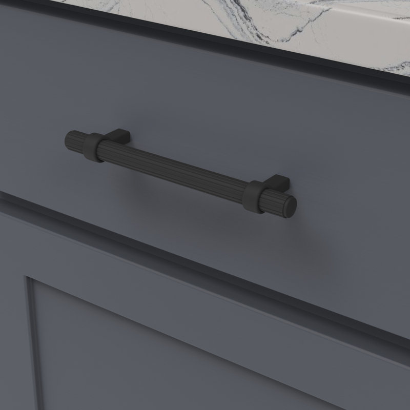 Sinclaire Bar / Handle Pull, 5.06, Matte Black, 0.75