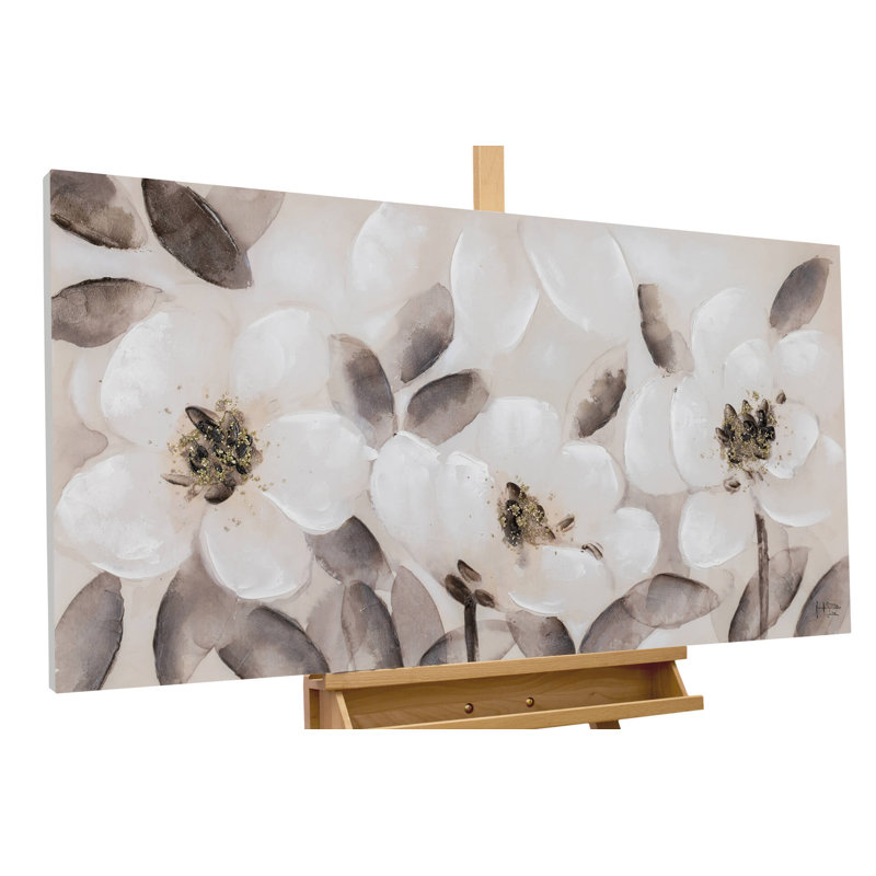 Blossoming Memory Hand -Painted Acrylic Painting