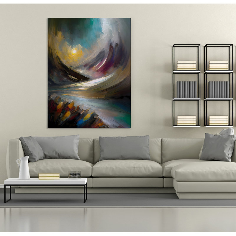 Blue Wave, 32" H x 24" W