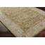 Tapis oriental en polyester tissé à la machine Bower en olive / crème / brun foncé-1234075852