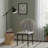 Steves Upholstered Dining Chair with Metal Iron Frame – Modern Curved Back Side Chair in Single or Set of 2-310722215-268773922