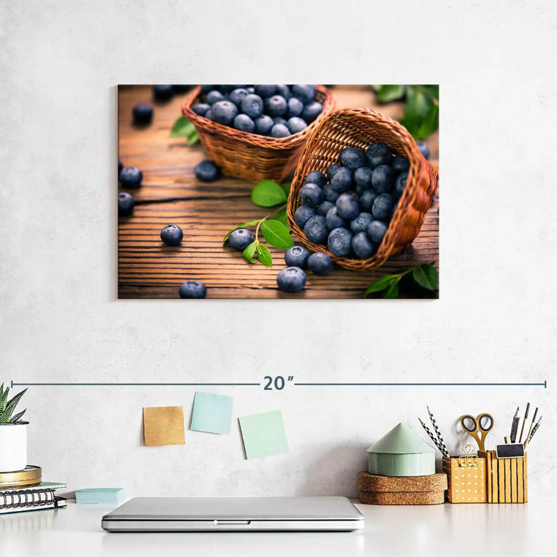 Yarlin Blueberries, 8" H x 12" W