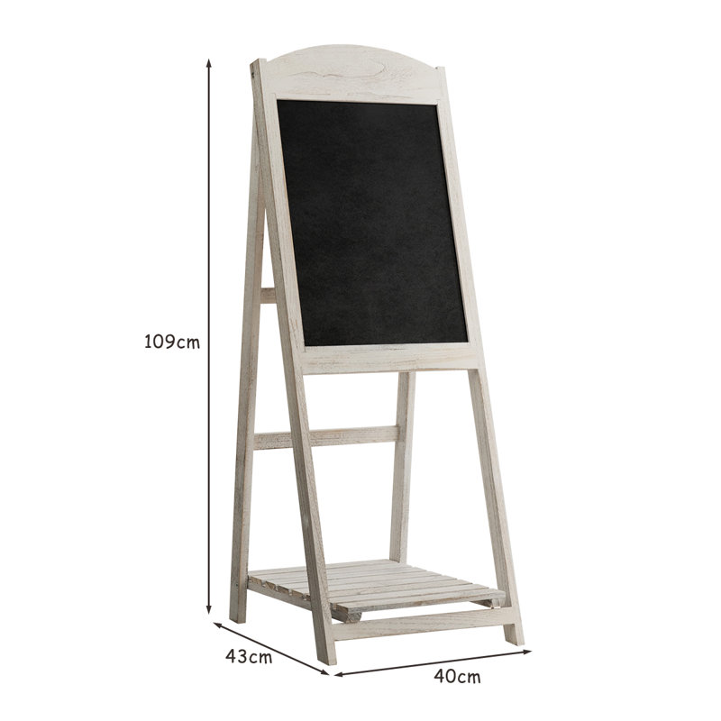 Ferreira Free-Standing Chalkboard 105cm H x 42 cm W