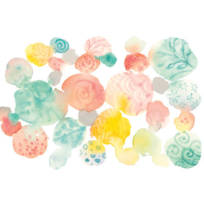 Pois de couleur