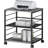 13.3'' H x 18.8'' W AV Cart with Wheels
