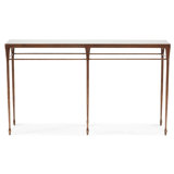 Calvert 60'' W Glass Console Table