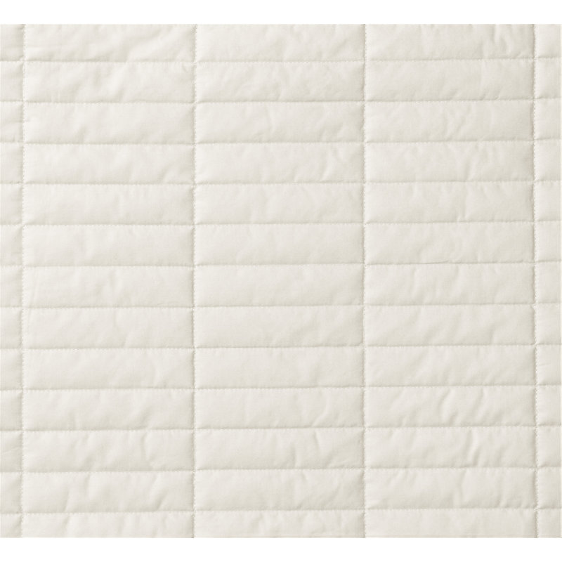 Spoleto Sham, Ivory, Euro Sham