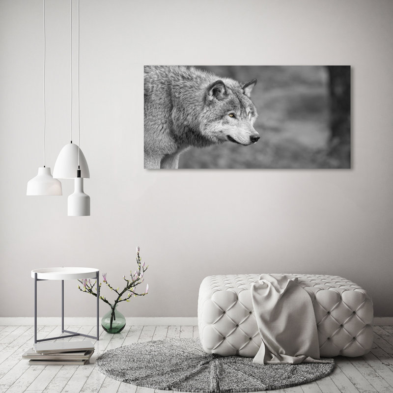 Gray Wolf - Wrapped Canvas Print