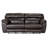 Alonii 90.5" Italian Leather Pillow Top Arm Reclining Sofa-50597926-50597927