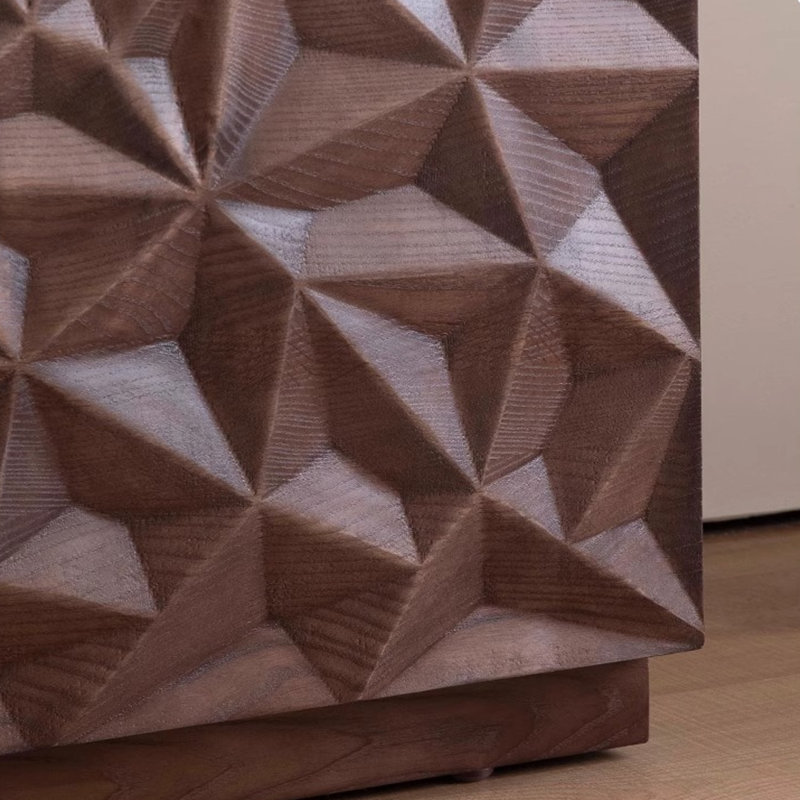 Armoire élégante en bois sans soudure