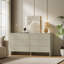 55.1" W 6 - Drawer Dresser-364316834