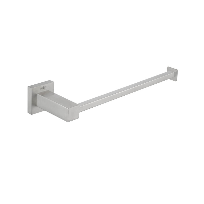 Barre à serviettes murale 10 ", Nickel brossé