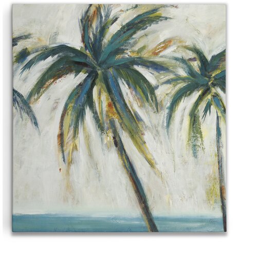 Ebern Designs Palms I On Canvas Print | Wayfair