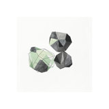 Prisms In Mint II Print by Natasha Marie