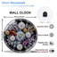 Horloge murale en verre 12 po